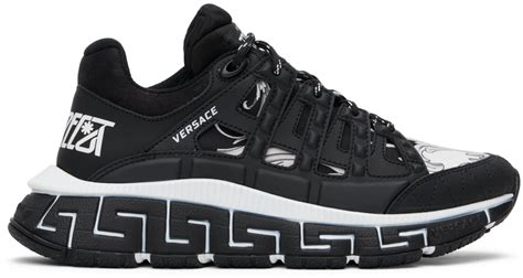 versace laufschuhe|versace black and white.